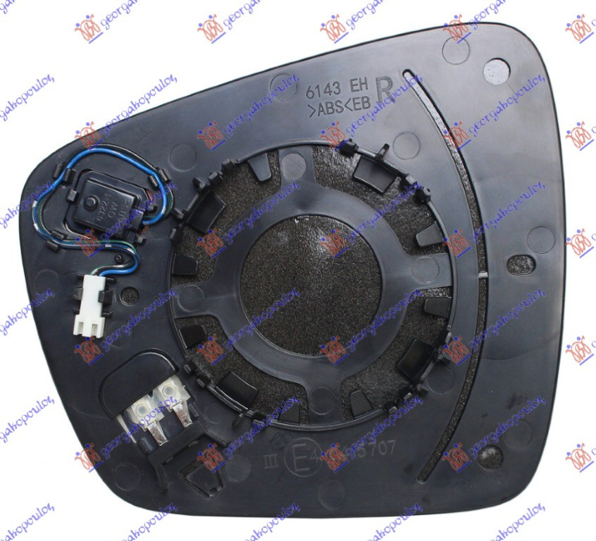 GEAM OGLINDA INCALZITA CU BLIS DR., RENAULT, RENAULT SCENIC/GRAND SCENIC 16-, 671107621