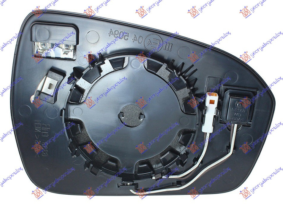 GEAM OGLINDA INCALZITA (CU SEMNAL) (GEAM ASFERIC) - FORD MONDEO 14-17, FORD, FORD MONDEO 14-, 318107611