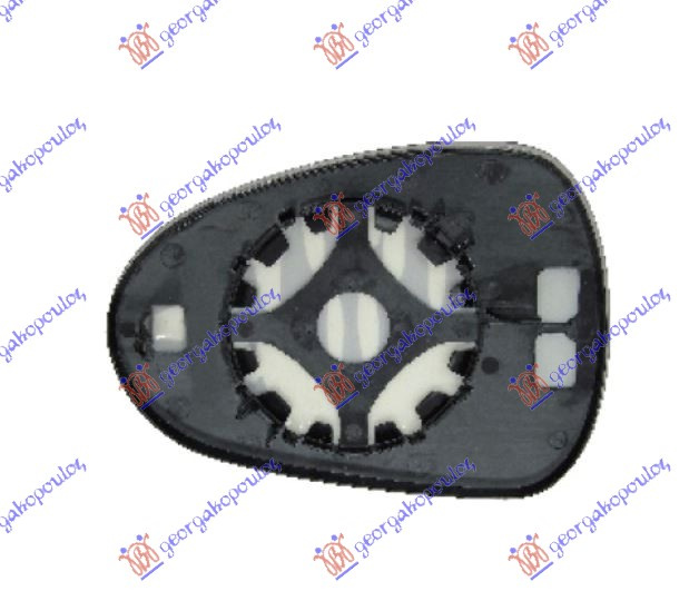 Geam oglinda laterala (convex glass) dreapta pentru Seat Exeo 2009, 2010, 2011, 2012, 2013