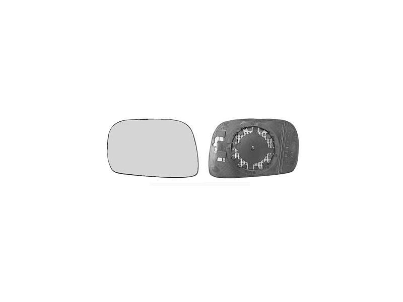 Geam oglinda Opel Agila (H00), 07.2000-01.2008, Suzuki Wagon R+ (Mm), 05.2000-, Dreapta, Crom, Cu incalzire, Convex, View Max, 4705258, 4707641 5503557M