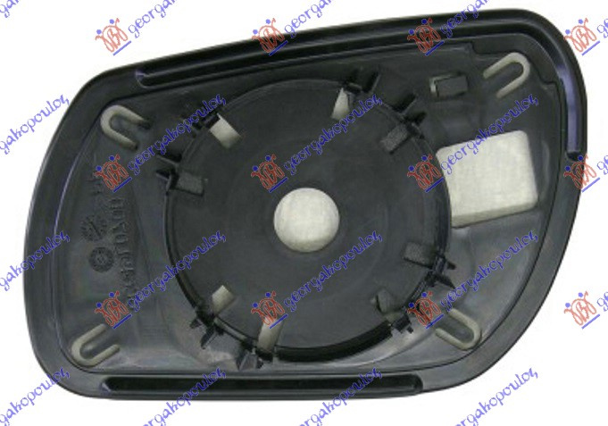 Geam oglinda stanga/dreapta MAZDA 2 03-07 MAZDA 3 SDN-H/B (BK) 04-08 cod DD10-69-1G7A , DD10-69-1G1A