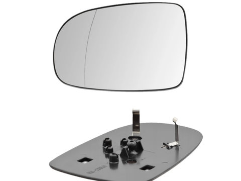 Geam oglinda, sticla oglinda Opel Corsa C (F08, F68), Tigra Twintop, Alkar 6451420, parte montare : Stanga