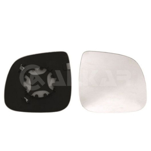 Geam oglinda, sticla oglinda Vw Amarok (2h , S1b), Transporter 5,, Alkar 6402948, parte montare : Dreapta