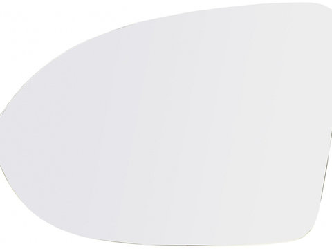 Geam oglinda Vw Passat (B8), 08.2014-, Arteon, 06.2017-, partea Stanga, culoare sticla crom , sticla asferica, cu incalzire, 3G0857521