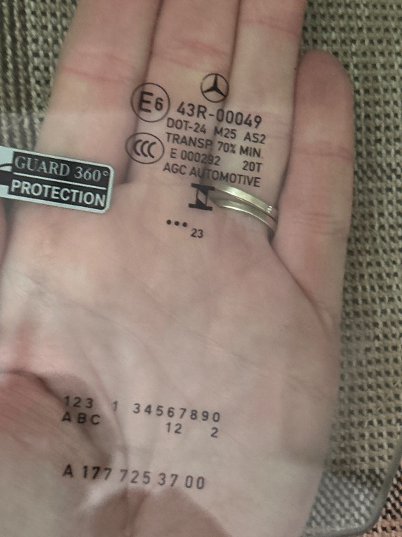 Geam stanga fata Mercedes A-class W177 c