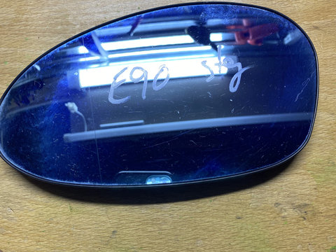 Geam sticla oglinda stanga BMW E90 E91 cu incalzire originala