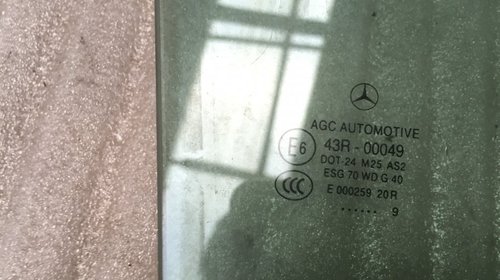 Geam Usa Spate Stanga Mercedes E-Class W