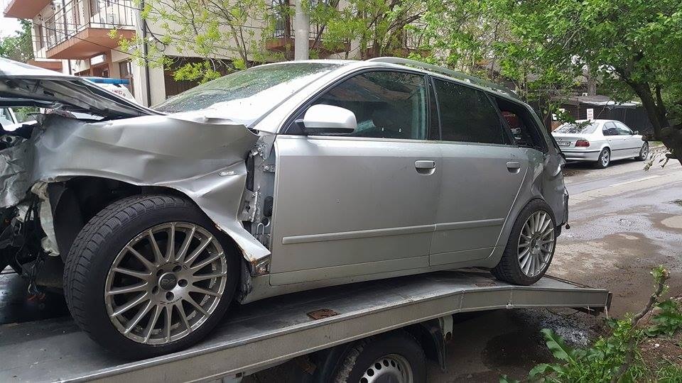 Geam usa stanga spate audi a4 b6 combi 2