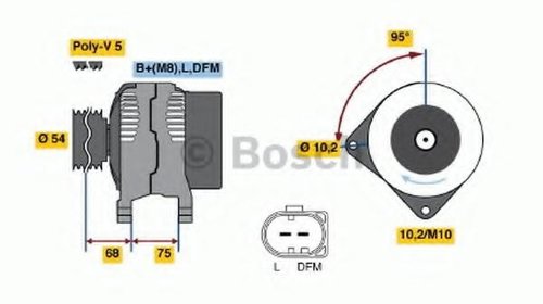 Generator / Alternator BMW 3 limuzina (E