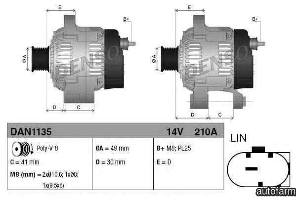Generator / Alternator BMW 4 Cabriolet (F33, F83) 