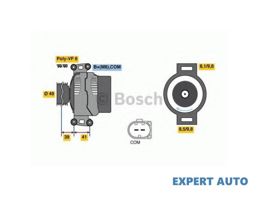 Generator / alternator BMW 7 (E65, E66, E67) 2001-2016 #2 0121715012