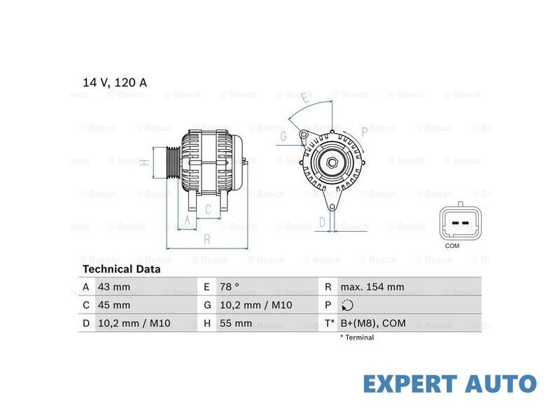 Generator / alternator Citroen C4 Grand Picasso I (UA_) 2006-2016 #2 2291441202