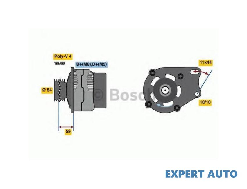 Generator / alternator Fiat DOBLO (223, 119) 2001-