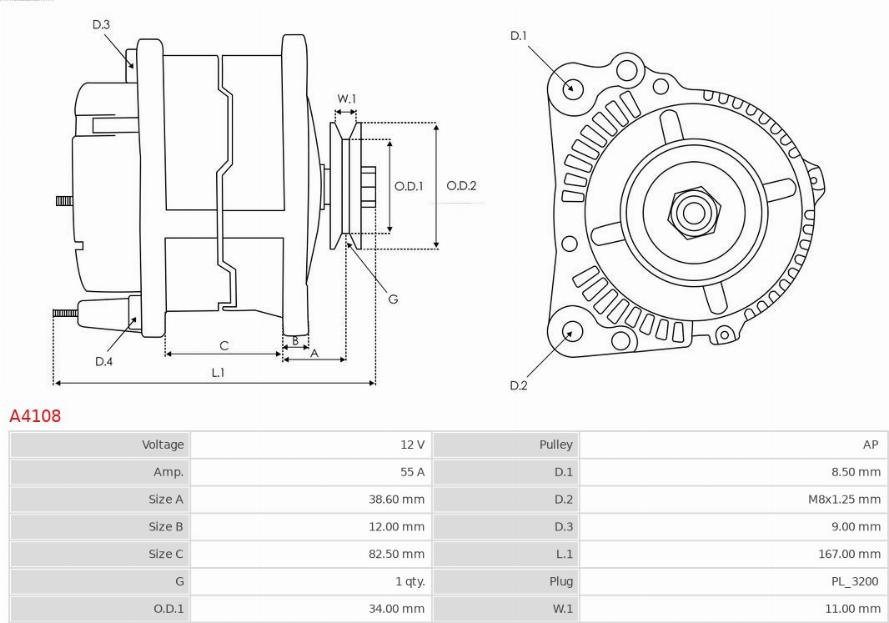 Generator / Alternator FORD TAUNUS Turnier (GBNK),