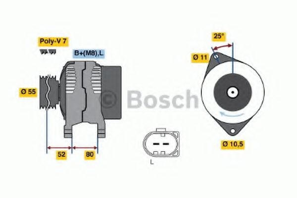 Generator / Alternator IVECO DAILY III bus (1999 -