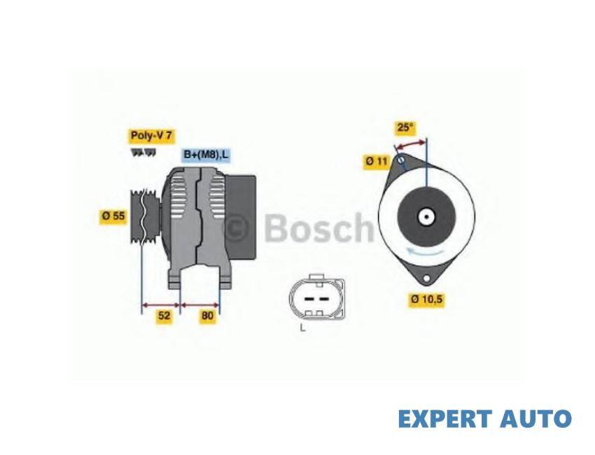 Generator / alternator Iveco DAILY IV autobasculan