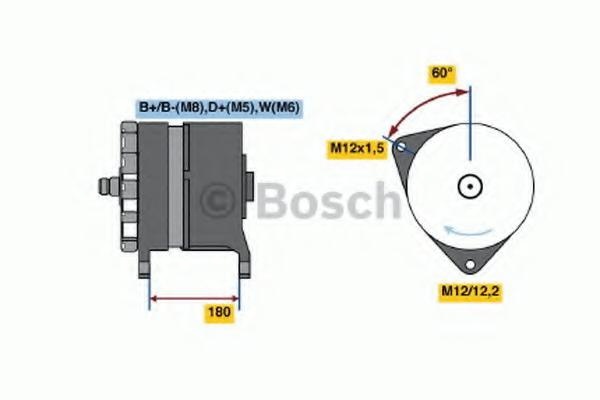 Generator / Alternator MERCEDES-BENZ TOURISMO (O 3