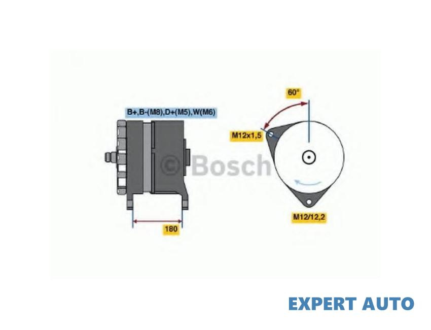 Generator / alternator Mercedes MK 1987-1996 #8 0011545002