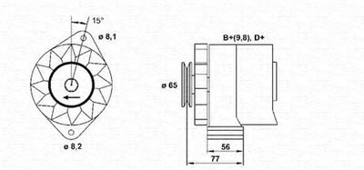 Generator / Alternator SKODA FABIA I Combi (6Y5) (