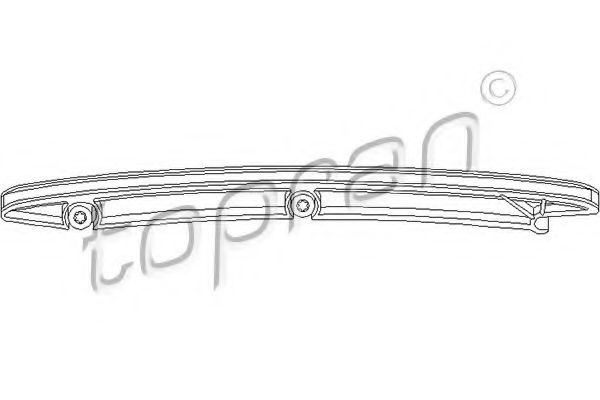 Ghidaje, lant distributie OPEL ZAFIRA TOURER C (P12) (2011 - 2016) TOPRAN 205 559