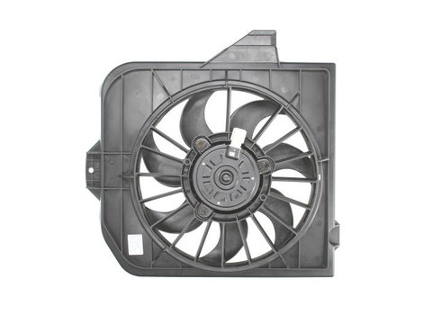 GMV radiator electroventilator Chrysler TOWN &amp, COUNTRY, 02.2000-2007, motor 3.8 V6, benzina, cutie automata, cu AC, 310 mm, 2 pini