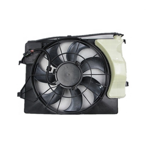 GMV radiator electroventilator Hyundai Solaris, 2010-, Solaris/Accent, 2010-, motor 1.4, benzina, 387, 2 pini