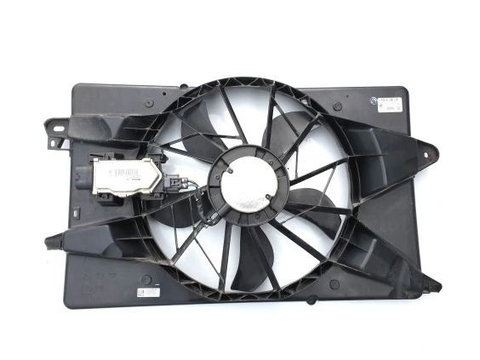 GMV radiator electroventilator Jeep Cherokee (KL), 2013-, 2.4, benzina, Dodge DART, 2012-2016, motor 1.4 T, 2.0, 2.4, benzina, 360 mm, 4 pini