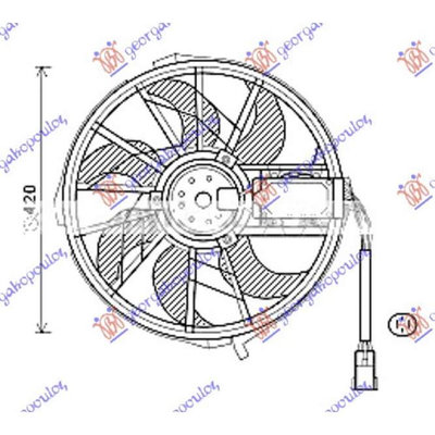 Gmw (Motor & Elice) (420mm)-Mercedes A Class (