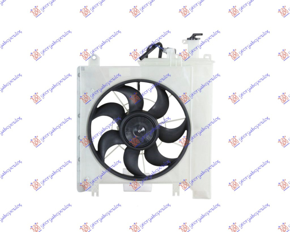 GMW-ventilator +Ac 1.0cc BENZINA - PEUGEOT 107 06-12 PEUGEOT 107 06-12 027806440 027806440 1308CE