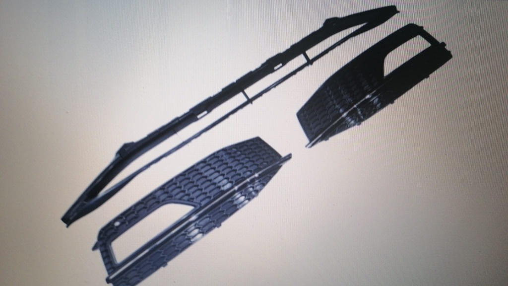 Grilă bară Audi A4 B8 FL 11-15R S-LINE D+S + Set