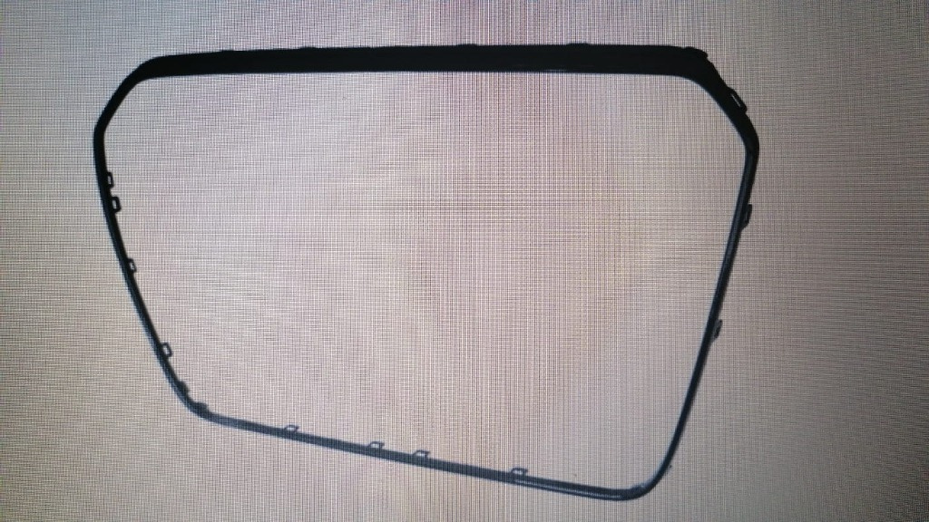 Grilă bara spate Audi A4 B8 facelift, halogen, 11