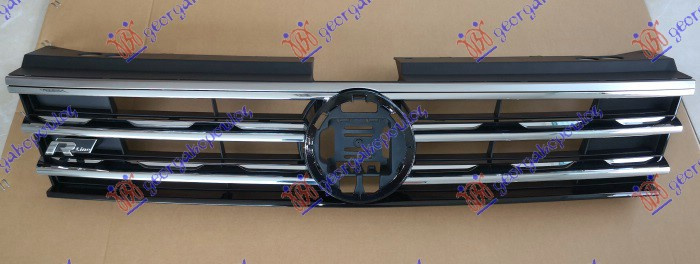 Grila (7 bandouri cromate) (R-LINE) VW TIGUAN 2016-2020 / VW TIGUAN ALLSPACE/XL 2017-2021