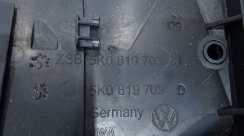 Grila aer bord stanga VW Golf 6, 2.0 TDI