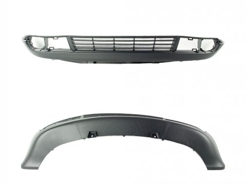 Grila bara fata Audi A3 (8L), 01.2000-04.2003, 8L0807110F3F, 132327-2 grila spoiler sub bara