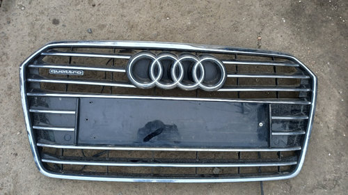 Grila bara fata Audi A7 facelift cu senz