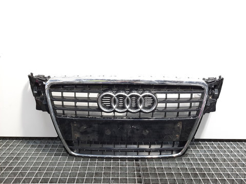 Grila bara fata centrala cu sigla, Audi A4 (8K2, B8) [Fabr 2008-2015] 8K0853651 (id:417592)