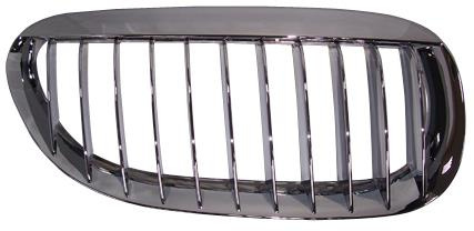 Grila bara fata crom dreapta noua BMW 6 E63 an 2003-2010