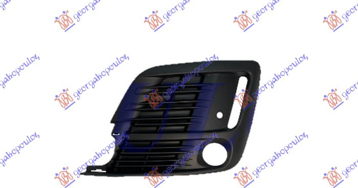 GRILA BARA FATA (CU ORIFICII SENZORI PARCARE), CITROEN, CITROEN JUMPY/SPACE TOURER 16-, 033504812