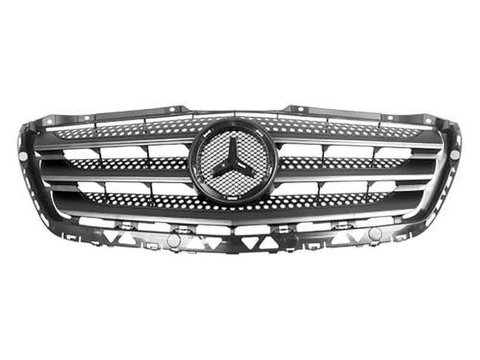 Grila bara fata + ornamente nichel crom Mercedes Sprinter W906 2013 2014 2015 2016 2017 2018