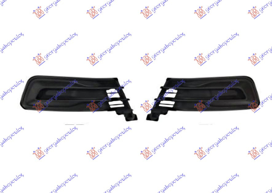 GRILA BARA FATA S [W.O F.L.HOLES] [SET] - RENAULT RENAULT CAPTUR 17-20 RENAULT CA 672104810 672104810 261525644R