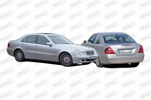 Grila bara MERCEDES E-CLASS (W211) (2002 - 2009) PRASCO ME0392130
