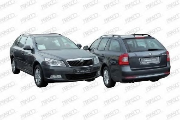 Grila bara SKODA OCTAVIA 2 (1Z3) (2004 - 2013) PRASCO SK0282120