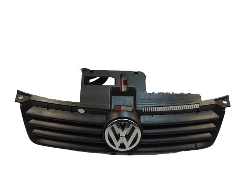 Grila centrala bara fata cu emblema Volkswagen Polo (9N1) Coupe 2001 1.2 6V VOLKSWAGEN POLO (9N_) [ 2001 - 2012 ] OEM 6Q0853651C