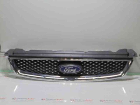 Grila centrala bara fata cu sigla 4M51-8138-BC, Ford Focus 2 sedan (DA)