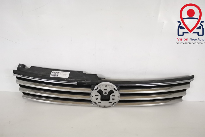 Grila Centrala Originala Volkswagen VW Touareg generatia 2 7P [facelift] 2014 2015 2016 2017 2018 Volkswagen VW Touareg generatia 2 7P [facelift] 2014 2015 2016 2017 2018