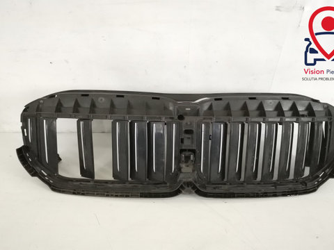 Grila Centrala Radiator Originala In Stare Buna Activa Electrica 2021 2022 BMW Seria 7 G11/G12 (facelift) 2019 2020