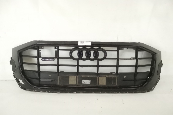 Grila Centrala Radiator Originala S line Shadow Senzori Camera Distronic Avariata Audi Q8 1 2018 2019 2020 2021 2022 4M8853651AQ