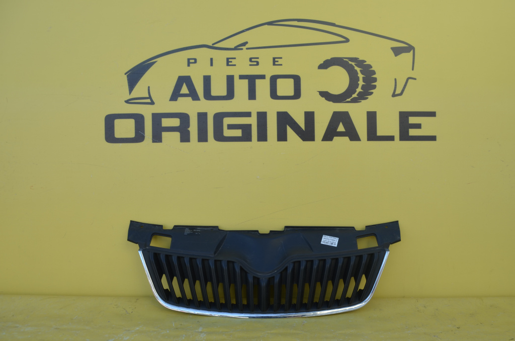 Grila centrala Skoda Fabia 2 Facelift 2010-2014