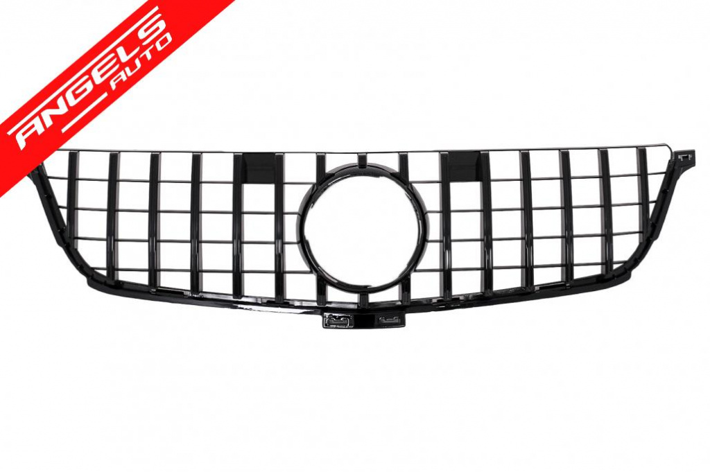 Grila compatibila cu Mercedes ML W166 (2012-2014) GT R Panamericana Design Black