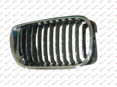 GRILA (CROM-CROM/ NEGRU) - BMW SERIES 3 (E46) SDN 02-05, BMW, BMW SERIES 3 (E46) SDN 02-05, 018604641